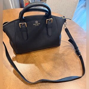 Large Kate Spade Black Satchel Bag